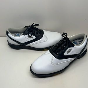 Foot Joy eComfort SoftSpike Lace Up Leather Woman’s Golf Shoes 78577. Size 7.5